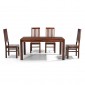 Cuba Sheesham 160 cm Dining Table and 4 Chairs