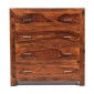 Cuba Sheesham 4 Drawer Chest of Drawers