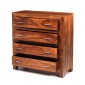 Cuba Sheesham 4 Drawer Chest of Drawers