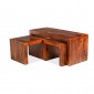 Cuba Sheesham Long John Coffee Table