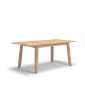 Parquet Oak Extended Dining Table and 2 Benches