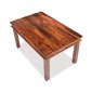 Jali Sheesham 120 cm Chunky Dining Table