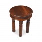 Jali Sheesham 40 cm Round Thakat Coffee Table