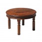 Jali Sheesham 70 cm Round Thakat Coffee Table