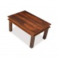 Jali Sheesham 90 cm Chunky Coffee Table