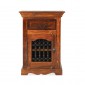 Jali Sheesham Bedside Cabinet - Left