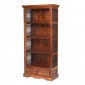 Jali Sheesham Tall Square Bookcase