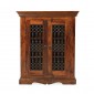 Jali Sheesham Ironwork Cabinet