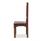 Jali Sheesham High Back Ironwork Dining Chairs