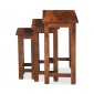 Jali Sheesham Chunky Nest of 3 Tables