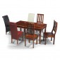 Jali Sheesham 140 cm Thakat Dining Table and 4 Chairs 