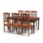 Jali Sheesham 180 cm Thakat Dining Table and 6 Chairs 