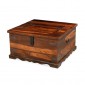 Jali Sheesham Square Coffee Trunk Box