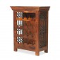 Jali Sheesham Wine Rack