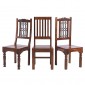 Jali Sheesham 120 cm Thakat Dining Table and 4 Chairs 