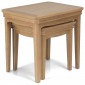 Loraine Natural Oak Living & Dining Nest Of 2 Tables