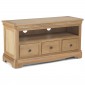 LoraineNatural Oak Living & Dining TV Video Cabinet