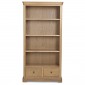Loraine Natural Oak Living & Dining Large Bookcase