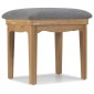 Loraine Natural Oak Bedroom Stool