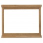 Loraine Natural Oak Bedroom Wall Mirror