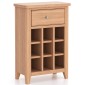 Harlyn Natural Oak Wine Cabinet