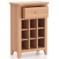 Harlyn Natural Oak Wine Cabinet