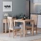 Harlyn Natural Oak Square Dining Table