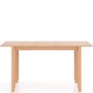 Harlyn Natural Oak 125/165cm Extending Dining Table