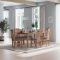 Harlyn Natural Oak 160/200cm Extending Dining Table