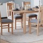 Harlyn Natural Oak 160/200cm Extending Dining Table