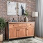 Industrial Acacia Large Sideboard