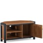 Industrial Acacia Corner TV Unit