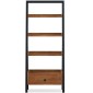 Industrial Acacia Ladder Bookcase/Display Unit