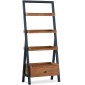 Industrial Acacia Ladder Bookcase/Display Unit