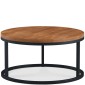 Industrial Acacia Large Coffee Table