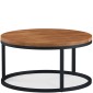 Industrial Acacia Large Coffee Table