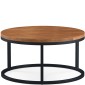 Industrial Acacia Large Coffee Table