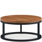 Industrial Acacia Coffee Table