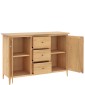 Saxbie Oak Large 2 Door 3 Drawer Sideboard