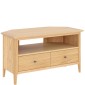 Saxbie Oak Corner Tv Unit