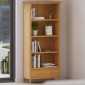 Saxbie Oak Large Bookcase