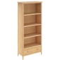 Saxbie Oak Large Bookcase