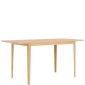 Saxbie Oak Extended 140cm To 180cm Dining Table