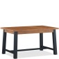 Industrial Acacia Dining Table and 4 Chairs