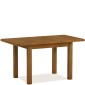 Barton Oak Living & Dining Extension Dining Table 100/140 and 4 Chairs