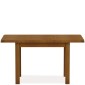 Barton Oak Living & Dining Extension Dining Table 100/140 and 4 Chairs