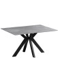 LUCA Ceramic Agrento Grey - Fixed 135 cm With 4 Chairs
