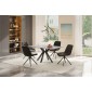 SANTO Ceramic Agrento Grey - Fixed 160 cm With 4 Chairs