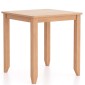 Harlyn Natural Oak Square Dining Table With 2 Chairs