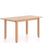 Harlyn Natural Oak 125/165cm Extending Dining Table With 6 Chairs